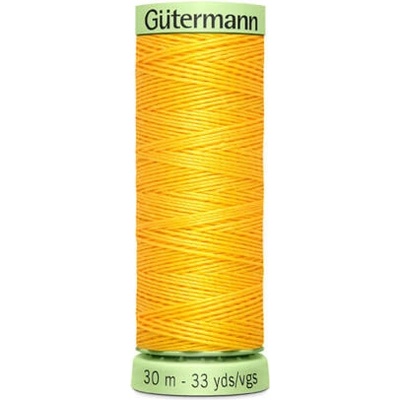 Nit PES Gütermann JEANS - extra silná 30 (30m) barva 417 - žlutá