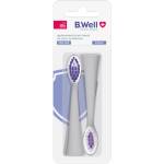 B. Well Резервни глави за електрически четки B. Well PRO-850 , 2 бр , Бели (REPLPRO850WH)
