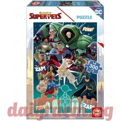Educa Пъзел educa 19486 - 300 части - dc Лигата на Суперлюбимците (edu19486)