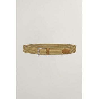 Gant ELASTIC NATURAL LOOK BELT žltá