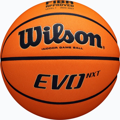 Wilson баскетболна топка EVO NXT Fiba Game Ball orange размер 6