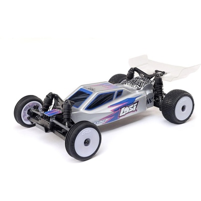 LOSI Бъги микро Losi 1/24 Micro-B 2S 2WD RTR Race Buggy (Battery & Charger Included) Silver LOS00007T2 (LOS00007T2)