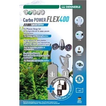 Dennerle CO2 set Carbo Power Flex400 special edition bez lahve