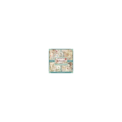 Sada papírů 30,5x30,5 190g Imagine XL (SBBXL04) Stamperia SCR525647XL