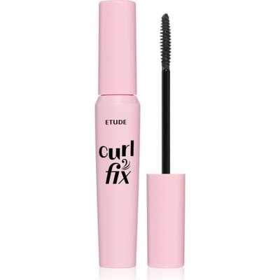ETUDE Curl Fix Mascara vodeodolná riasenka pre objem a natočenie mihalnic Black 8 g