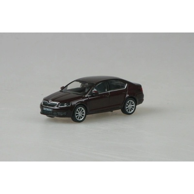 Abrex škoda Octavia III 2012 Rosso Brunello Metalíza 1:43