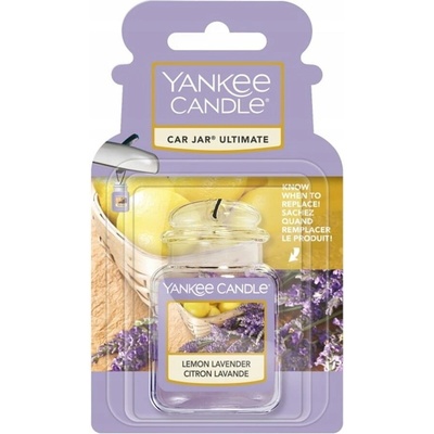 Yankee Candle Lemon Lavender gelová visačka