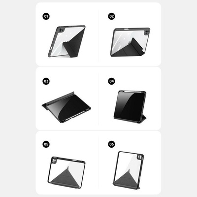 Dux Ducis Magi pouzdro na iPad 11 2021 2020 2018 iPad Air 4 Dux036730 černé
