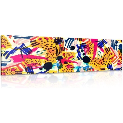 Obraz pop art abstrakce - 120x40