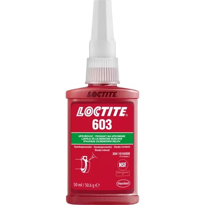 Loctite 603 – Upevňovač válcových spojů, ložisek, hřídelí, VP, 50 ml