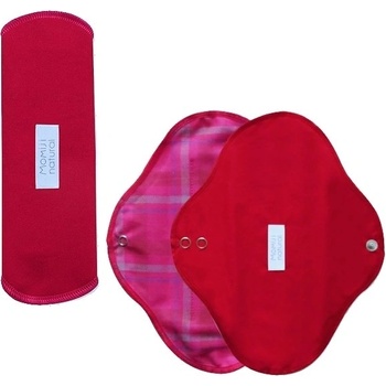 Momiji Дамска превръзка за многократна употреба Momiji L - 1 брой Червен