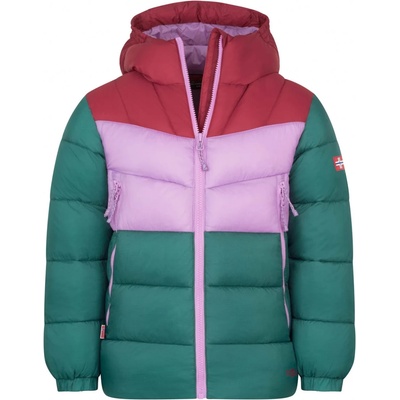 TROLLKIDS Детско синтетично яке Trollkids Kid's Kirkenes Jacket Synthetic jacket - Midnight Petrol / Light Violet / Deep Red - размер 92 (EU) (703-6160-0311)