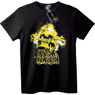 NOONEBRAND Тениска Bring Me The Horizon Череп - 3XL, White