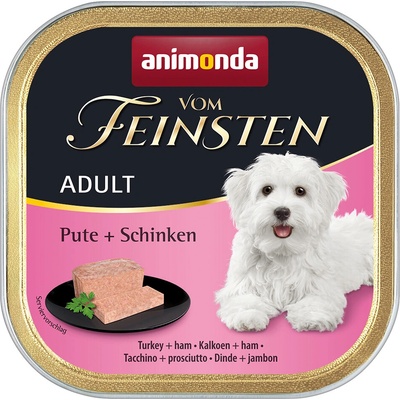 Animonda Vom Feinsten Adult Dog hovädzie a morčacie srdce 6 x 150 g