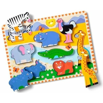 Melissa & Doug puzzle zoo