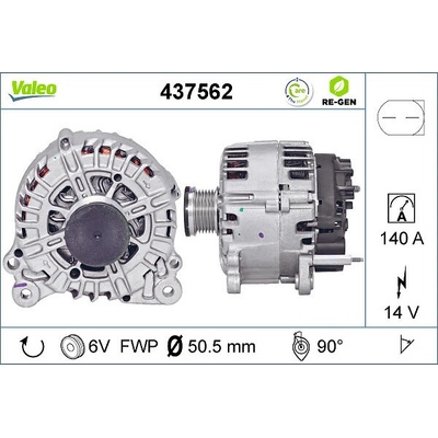 generátor VALEO 437562