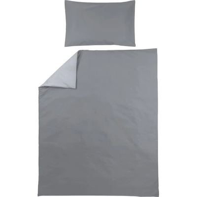 Meyco obliečky Uni grey Uni light grey 100 x 135 cm 40 x 60 cm