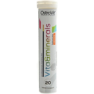 Ostrovit Vitamins and minerals 20 šumivých tabliet