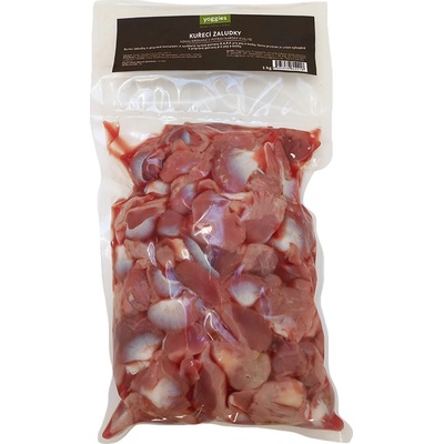 Yoggies B.A.R.F. Kuřecí žaludky 1 kg