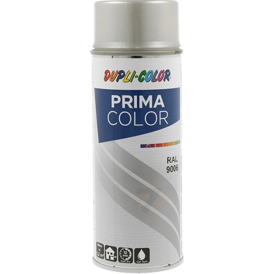 Dupli Color Prima farba v spreji 400 ml RAL 9006 lesklá biela hliník