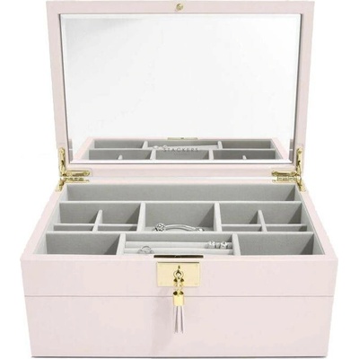 Stackers šperkovnice Blossom Pink Leather růžová 75455