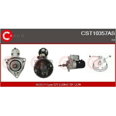 Startér CASCO CST10357AS