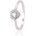 Silenti Jewelry Сребърен пръстен "Капка любов" - 7 - 54.5мм (17.2мм диам. )