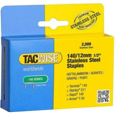 TACWISE Скоби за такер 140x12 мм, TACWISE 16179, 2000 бр. , за модел S Z3 140L (16179)
