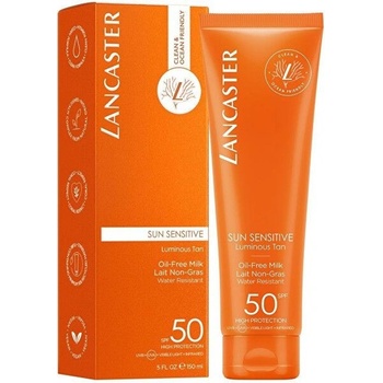 Lancaster Sun Sensitive Oil - free Milk opalovací mléko na tělo SPF50 150 ml