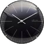 NeXtime Стенен или настолен часовник Big Stripe минi черен (3506ZW)