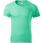 MALFINI Malfini slim fit v-neck 146 / Мъжка тениска с v-образно деколте - ментово зелено xxl (1469517)