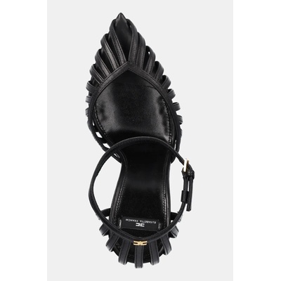 Elisabetta Franchi Кожени обувки с тънък ток Elisabetta Franchi в черно SA19L52E2 (SA19L52E2.110)