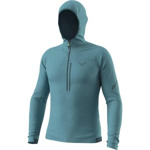 DYNAFIT Мъжки поларен пуловер Dynafit Traverse Thermal 1/2 Zip Fleece jumper - Smoke Blue (005-7109-0212)