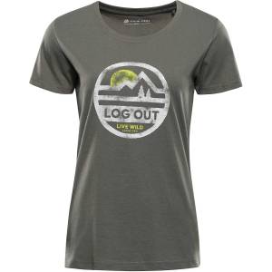 ALPINE PRO TERMESA 4 Khaki, бяло, светло-зелено L (LTSH9CG753PC)