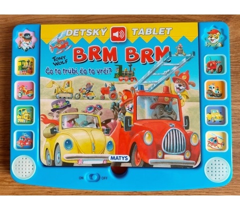 Detský tablet – Brm brm