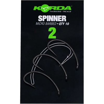 Korda Spinner Barbless vel.2 10 ks