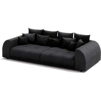 ROPEZ Черен диван от рипсено кадифе 310 cm Vanessa - Ropez (Vanessa Sofa 310 cm tk. Lincoln 100)