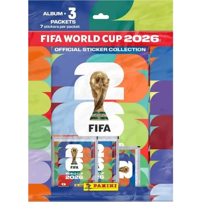 Panini malý starter set samolepek Fifa world cup 2026