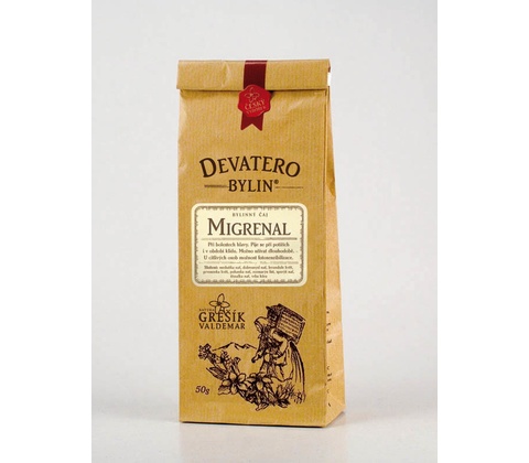 Grešík Migrenal Devatero bylin 50 g