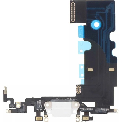iPhone SE 2022 nabíjecí konektor port mikrofon (bílý)