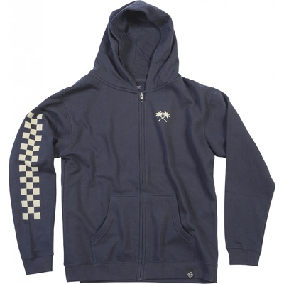 Fasthouse Youth Haven Hooded Zip-Up Navy