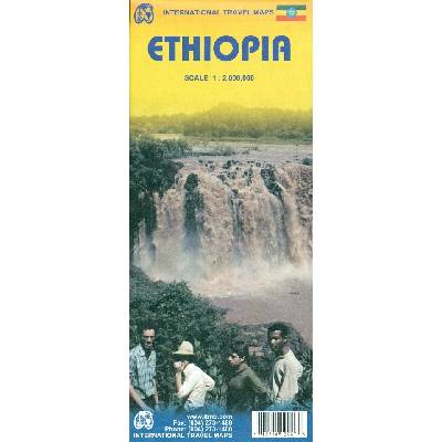 mapa Ethiopia Eritrea 1:2 mil.,1:900 t. ITM