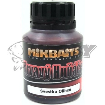 Mikbaits Dip Krvavý Huňáček Slivka Oliheň 125 ml