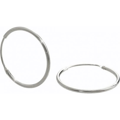 JSB stříbrné kruhy malé 15744