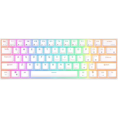 Royal Kludge RK61 RGB brown switch white