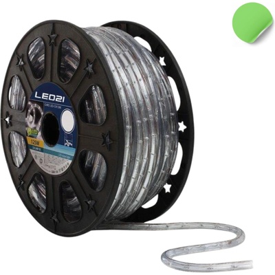 BTNeon LED světelný had 50m LUXY LED Zelená + napájecí sada hadice LED-BN-2W-230V-G