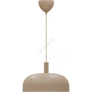 Nordlux - Пендант на кабел SANDRO 1xE27/15W/230V Ø 40 см кафяв (NX0886)