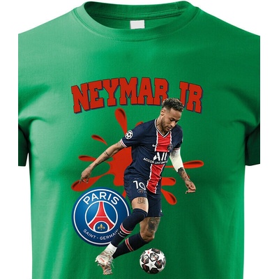 Dětské tričko Neymar Zelená Canvas Bezvatriko.cz 2035
