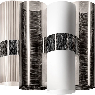 SLAMP АПЛИК la lollo m 2x6w e14 БЯЛ/ХРОМ (lalwm00pwt00000nmt)