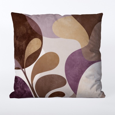 Takoy nepremokavý polyester abstrakt fialový 2-HT-00291 45 x 45 cm